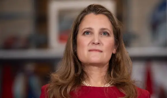 Христя Фриланд переедет в Великобританию ради новой должности 