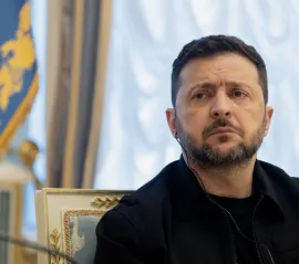 «Они могут перейти на бумажную почту, на телеграф и лошадей». Зеленский — о блокировке телеграма в России