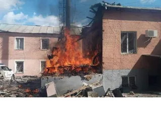 РФ ударила по Прилукам: есть пострадавший, в райотделе полиции пожар