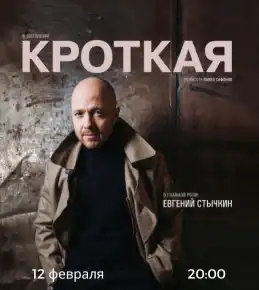 Евгений Стычкин в спектакле «Кроткая»
