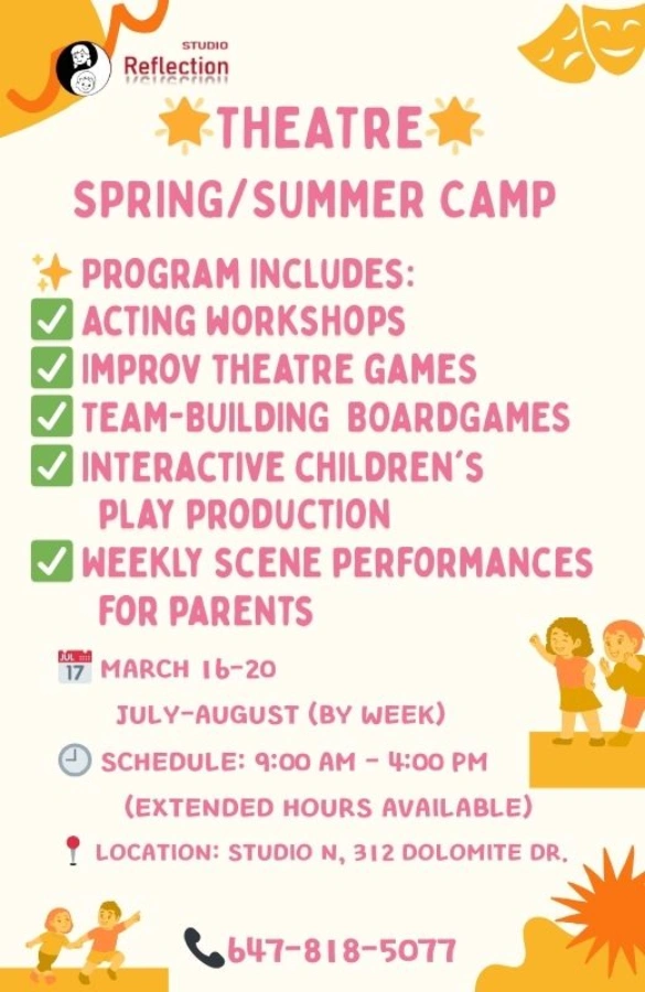 March Break Theatre Camp (Ages 7–12)