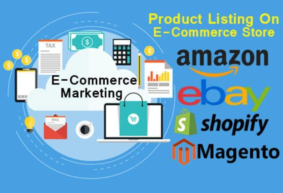 Online E-Commerce Marketplace листер