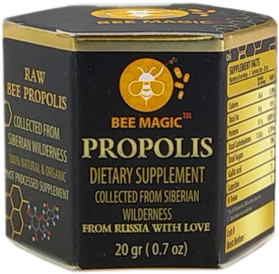 Сырой Прополис из Пермского края, 20 гр