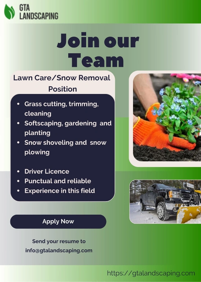 Lawn Maintenance and Snow Removal Professional