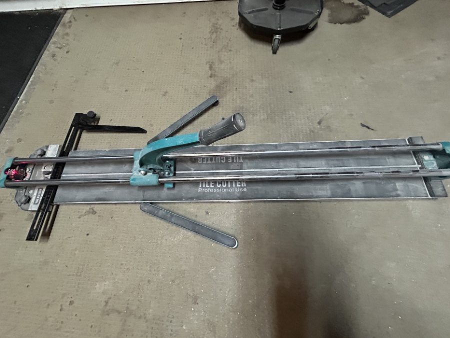 Tile cutter, 48 inches