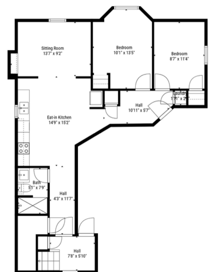 Сдается квартира в цокольном этаже с 2 спальнями East Gwillimbury (Young &amp; Green Lane)