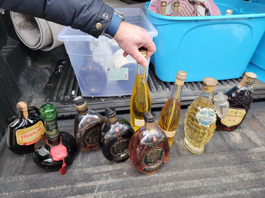 Старый винтажный Алкоголь