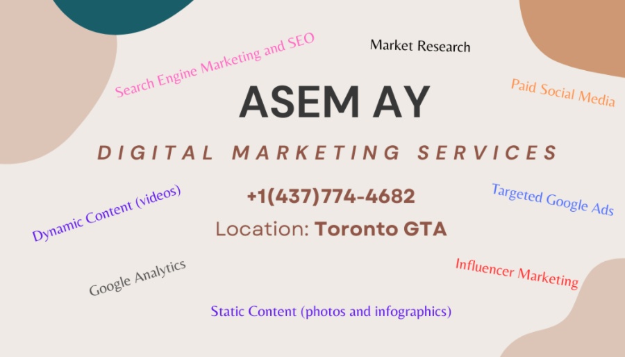 Digital Маркетолог (Контент, Реклама (Google, FB, Insta, Tik Tok, SEO (Search Engine Optimization)