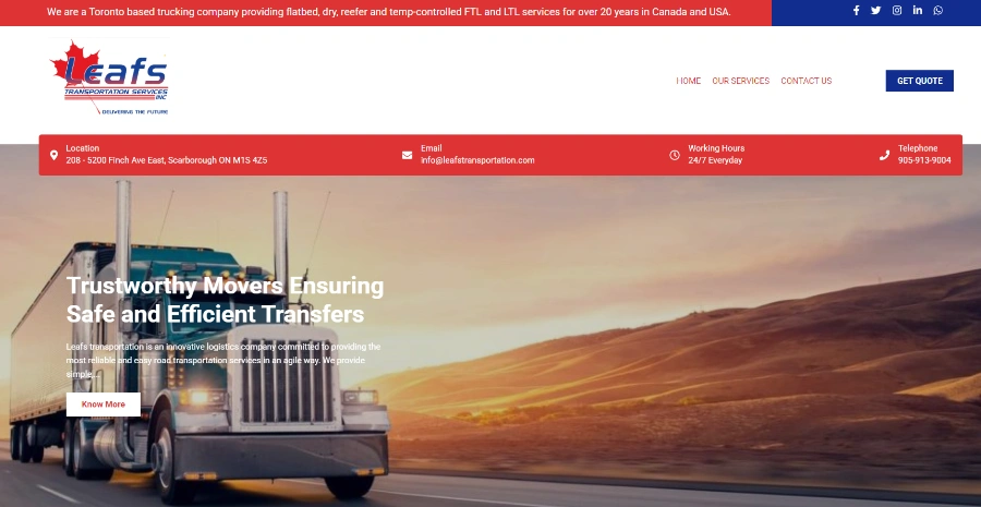 Hiring owner-operators and company drivers Local GTA and the USA and Canada