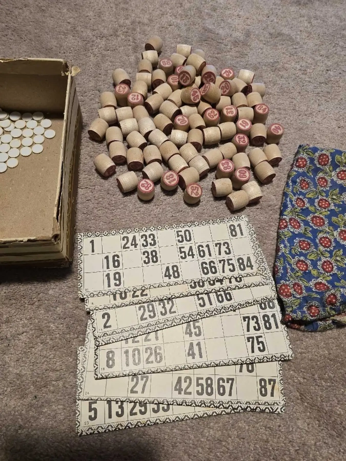 Vintage Soviet Lotto Game