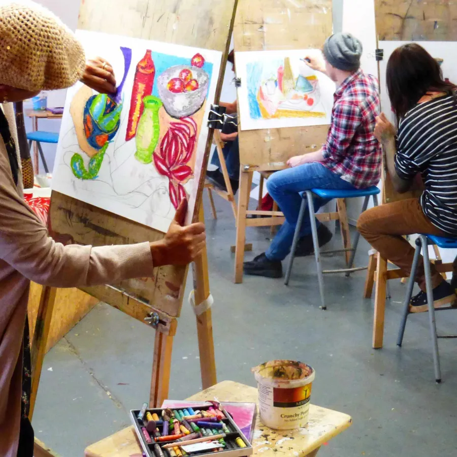 Обучение азам рисунка, композиции, живописи