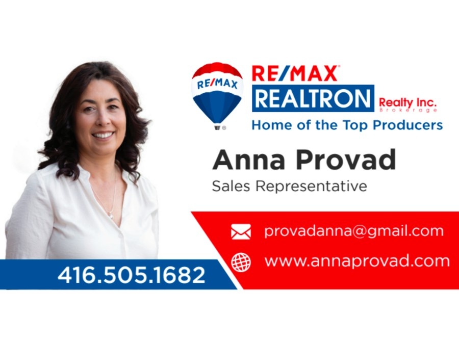 # B Anna Provad, RE/MAX Top Real Estate Agent – Toronto & GTA