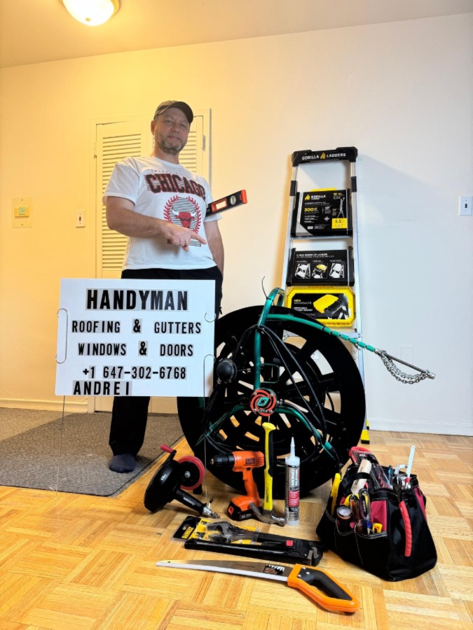 Handyman. Windows Doors .Plumbing. Roofing Gutters . Sewer Repair , чистка канализации. Окна двери