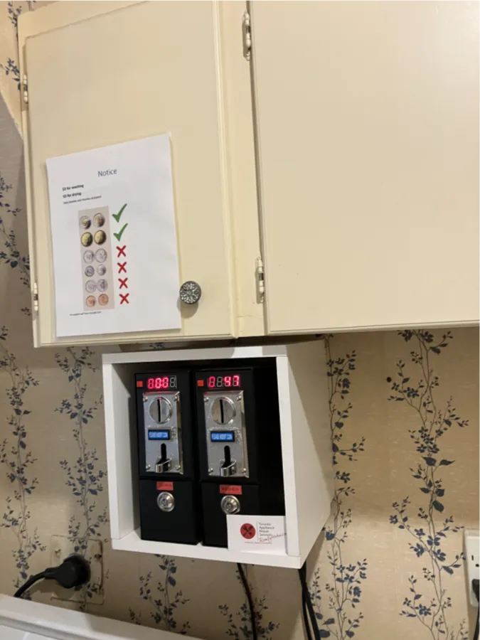 Продажа и установка монетоприемников для стиральны машин