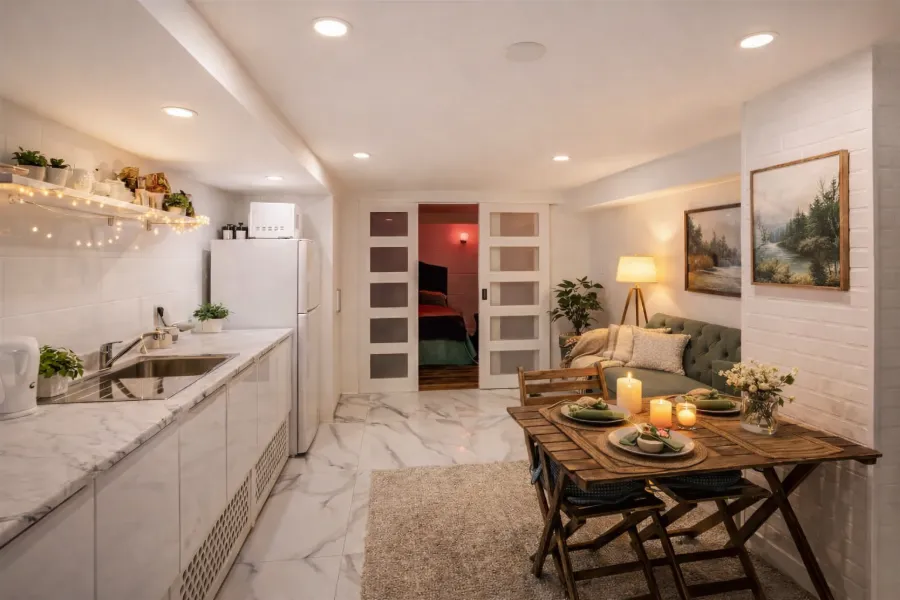 меблированная однокомнатная квартира Royal York and Lakeshore  NO LEASE