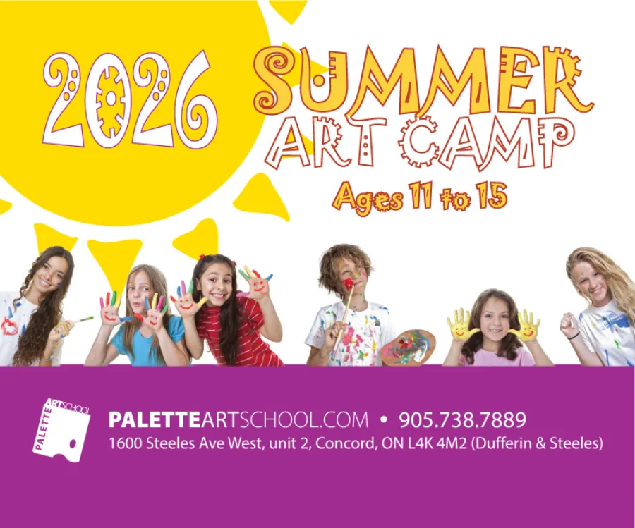 2026 Summer Art Camp at Palette Art School - Летний Лагерь в Художественной Школе Палитра.